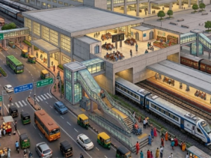 Naihati Junction Railway Station Makeover under the Amrit Bharat Station Scheme